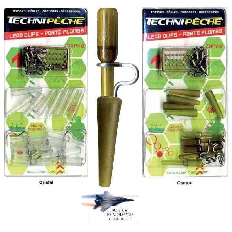 Clip Plomb A Patte Inox Amovible Nouvelle Generation Technipêche - Par 5