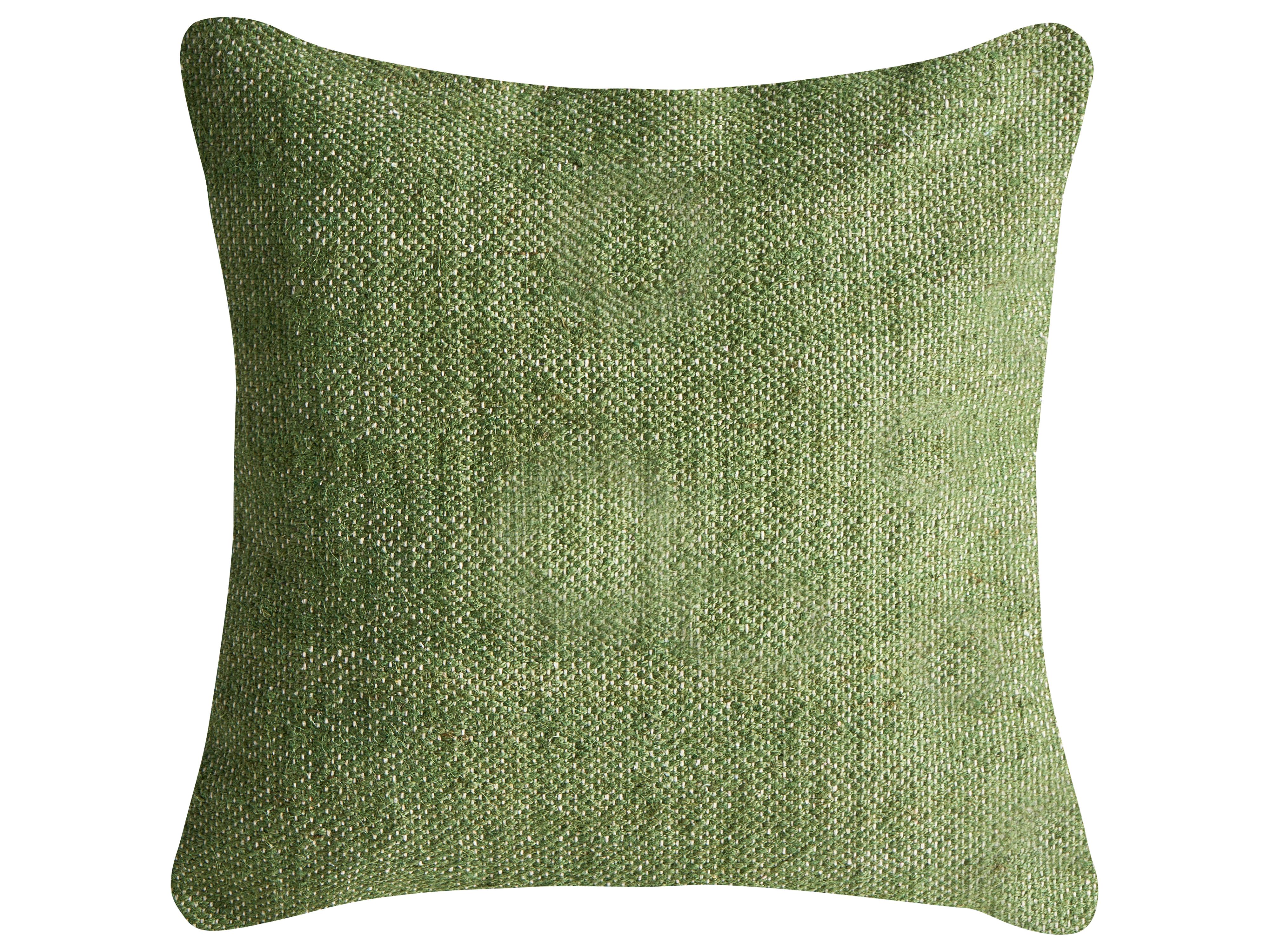 Set van 2 sierkussens ANISOPTERA Katoen 30 x 50 cm 45 x 45 cm Groen effen