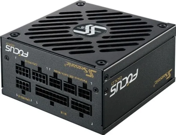 Seasonic FOCUS SGX 650 - Strømforsyning (intern) - ATX12V / SFX12V - 80 PLUS Gold - AC 100-240 V - 650 Watt
