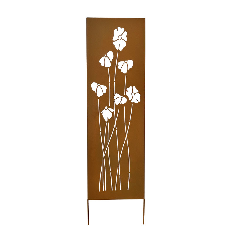 Treillage fleurs 30x120cm
