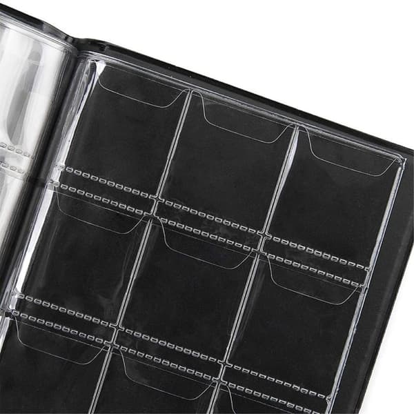 Valutamynter Album mynter Valutasamling Binder Lommemynter