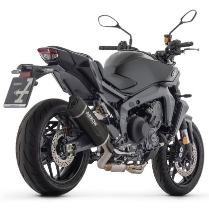 Ligne Complète Arrow indy race evo alu noir - Noir