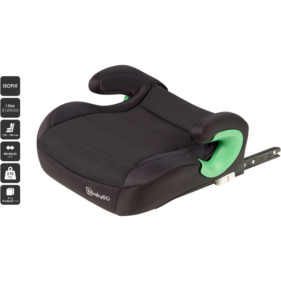 babyGO Sitzerhöhung Bursa III Black