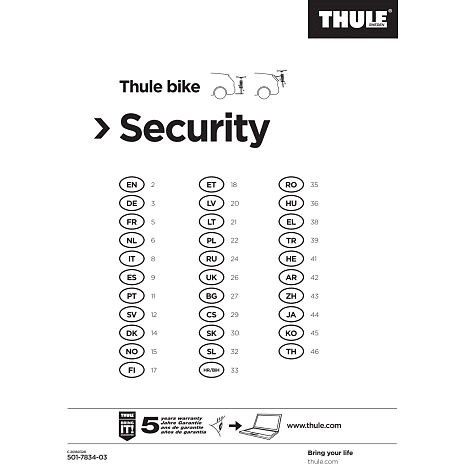 Thule Xpress cykelholder