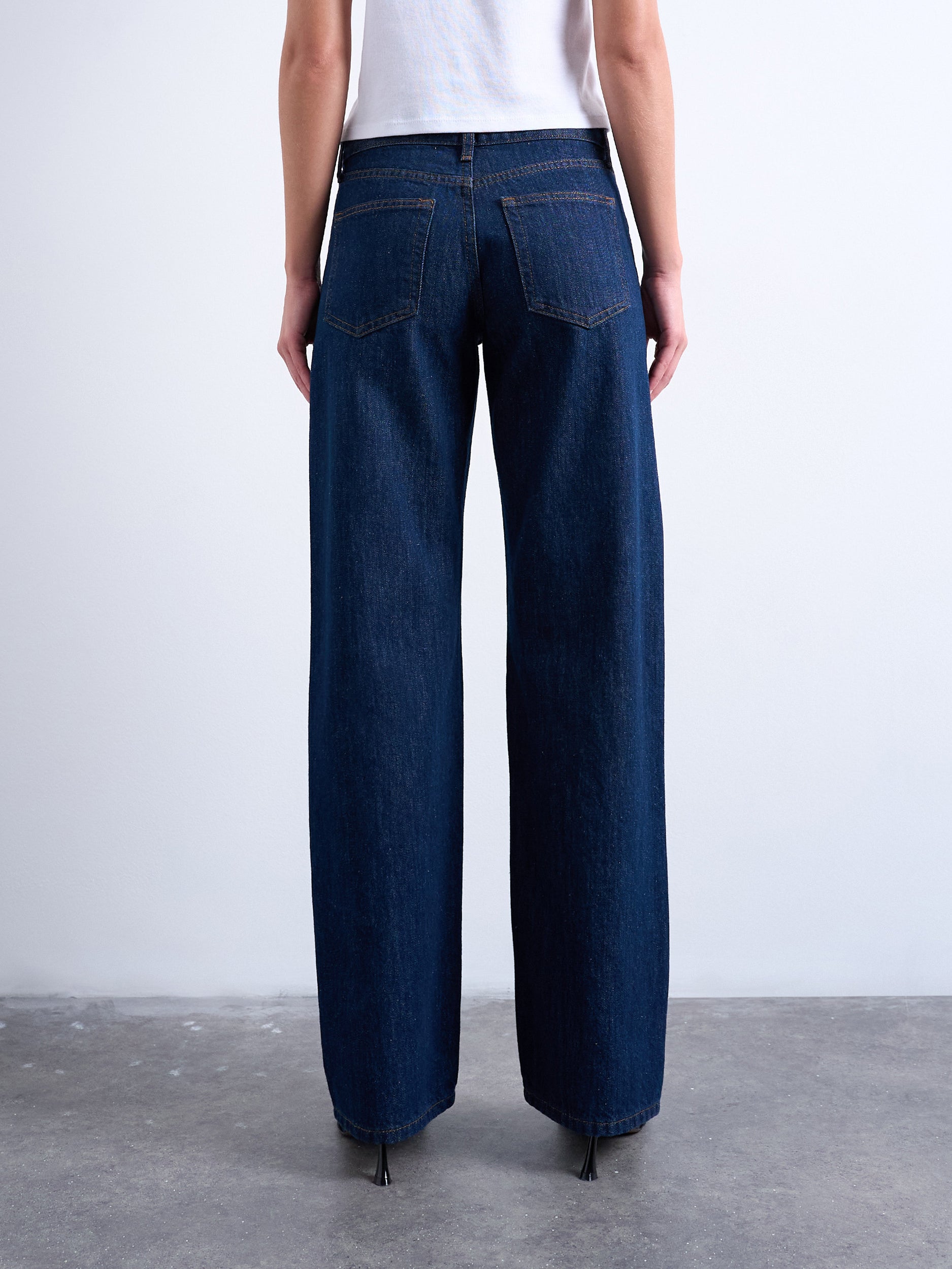 TSEMBER Low rise Wide leg fit Jeans