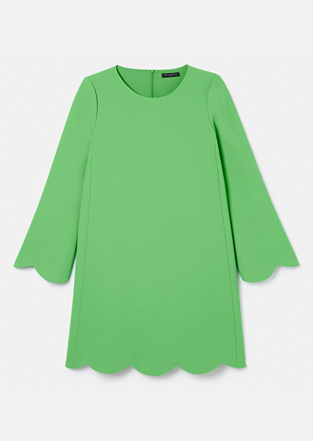 Robe Ruodaverte en crêpe