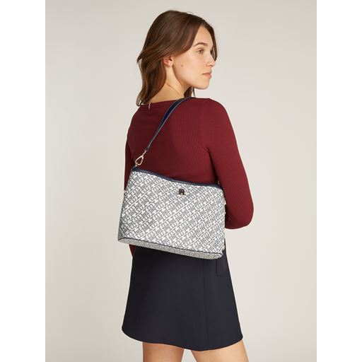 Tommy Hilfiger Monoplay Skuldertaske, Space Blue