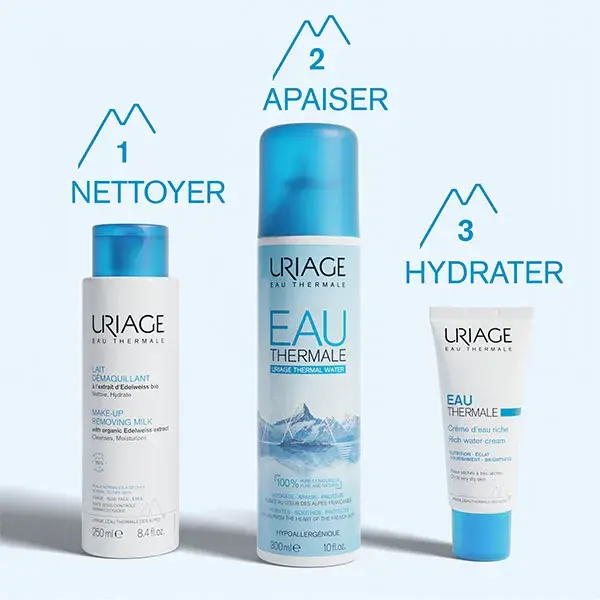 Leite de Limpeza Hidratante Uriage para Pele Normal a Seca 250ml