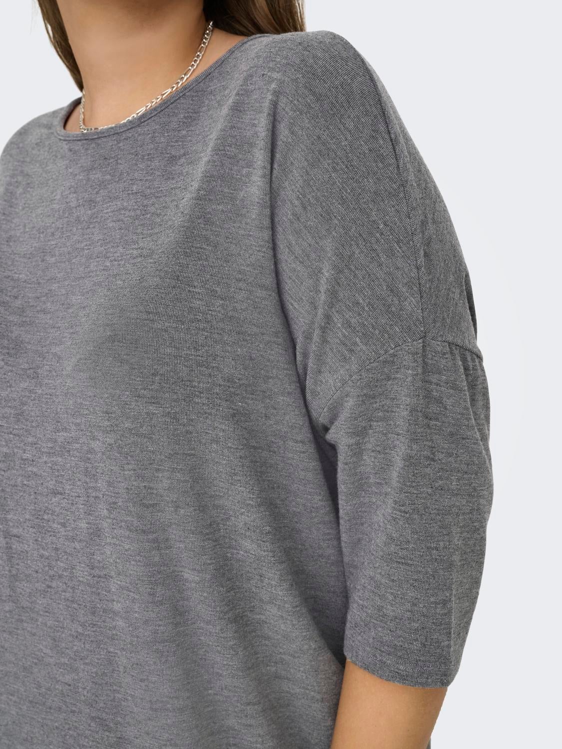 CARLAMOUR Top Dark Grey Melange