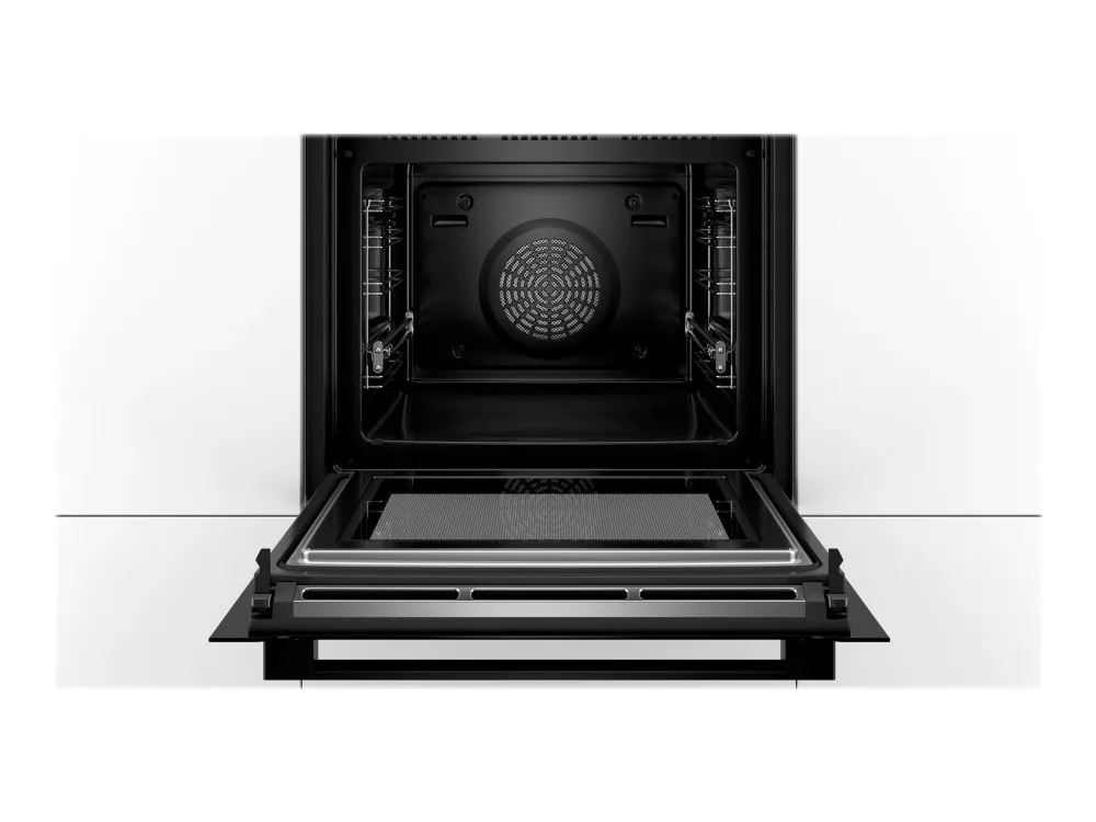 Bosch Serie | 8 accent | line HNG8764C7 - Kombinationsovn - med dampfunktion - til indbygning - Wi-Fi - niche - bredde: 56 cm - dybde: 55 cm - højde: 58.5 cm - med selv-rengøring - carbon-sort
