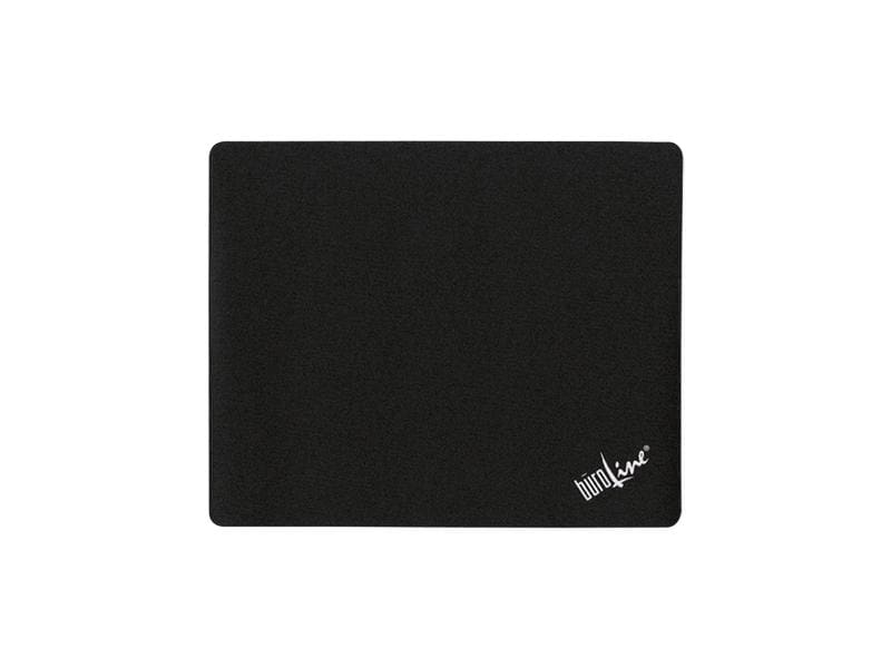 Büroline Mausmatte 219 x 180 x 2 mm Schwarz Mauspad geeignet für alle optischen Mäuse