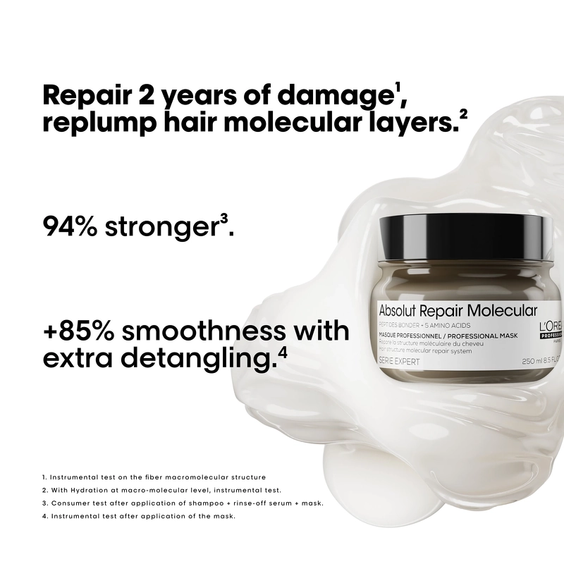 L'Oréal Professionnel Absolut Repair Molecular Rinse-Off Mask 250 ml