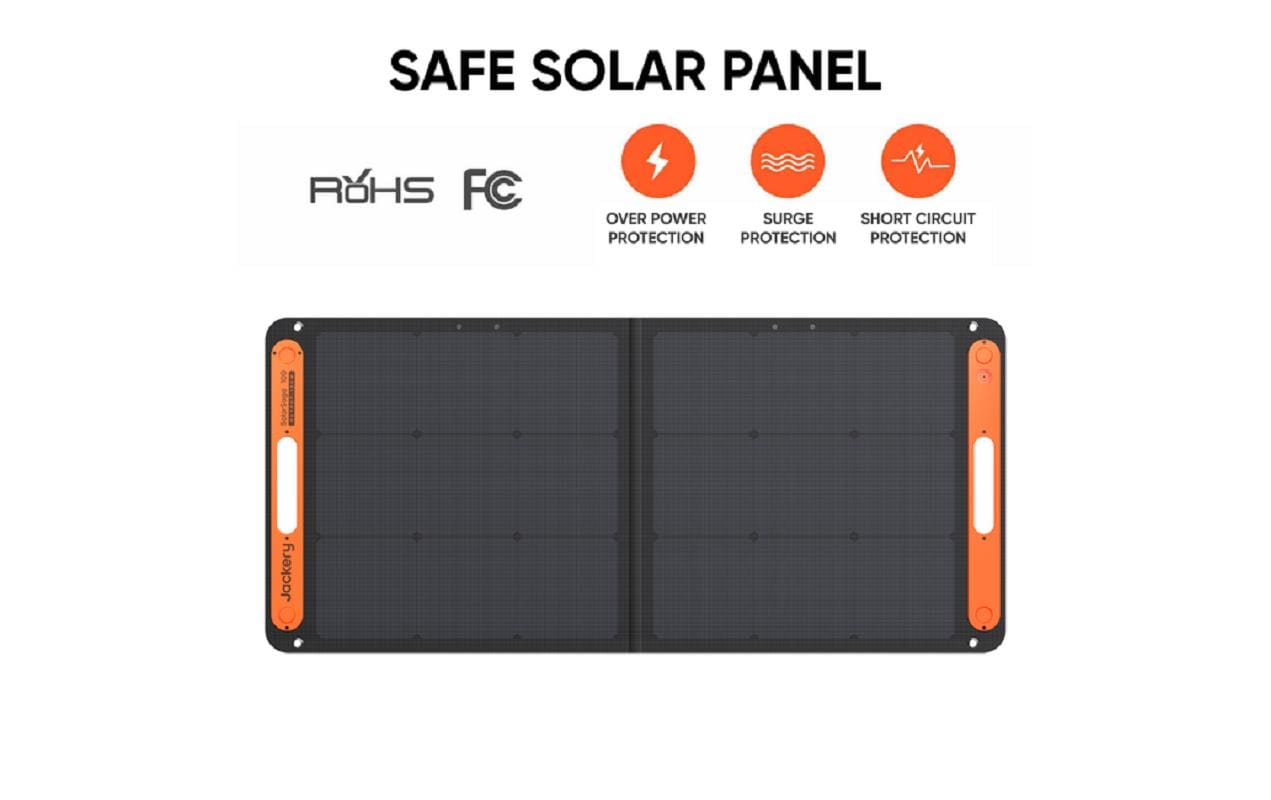Solarpanel SolarSaga 100 W<br>Solarmodul für Explorer 240/500/1000 Powerstation