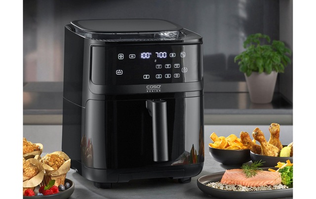Caso Heissluftfritteuse »AirFry & Steam 700 45352 kg, Schwarz« 1700 W