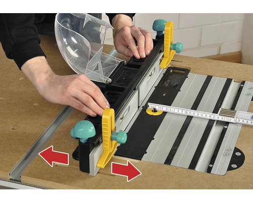Parallelle freesgeleider voor Master Cut 1500 en Master Cut 2000