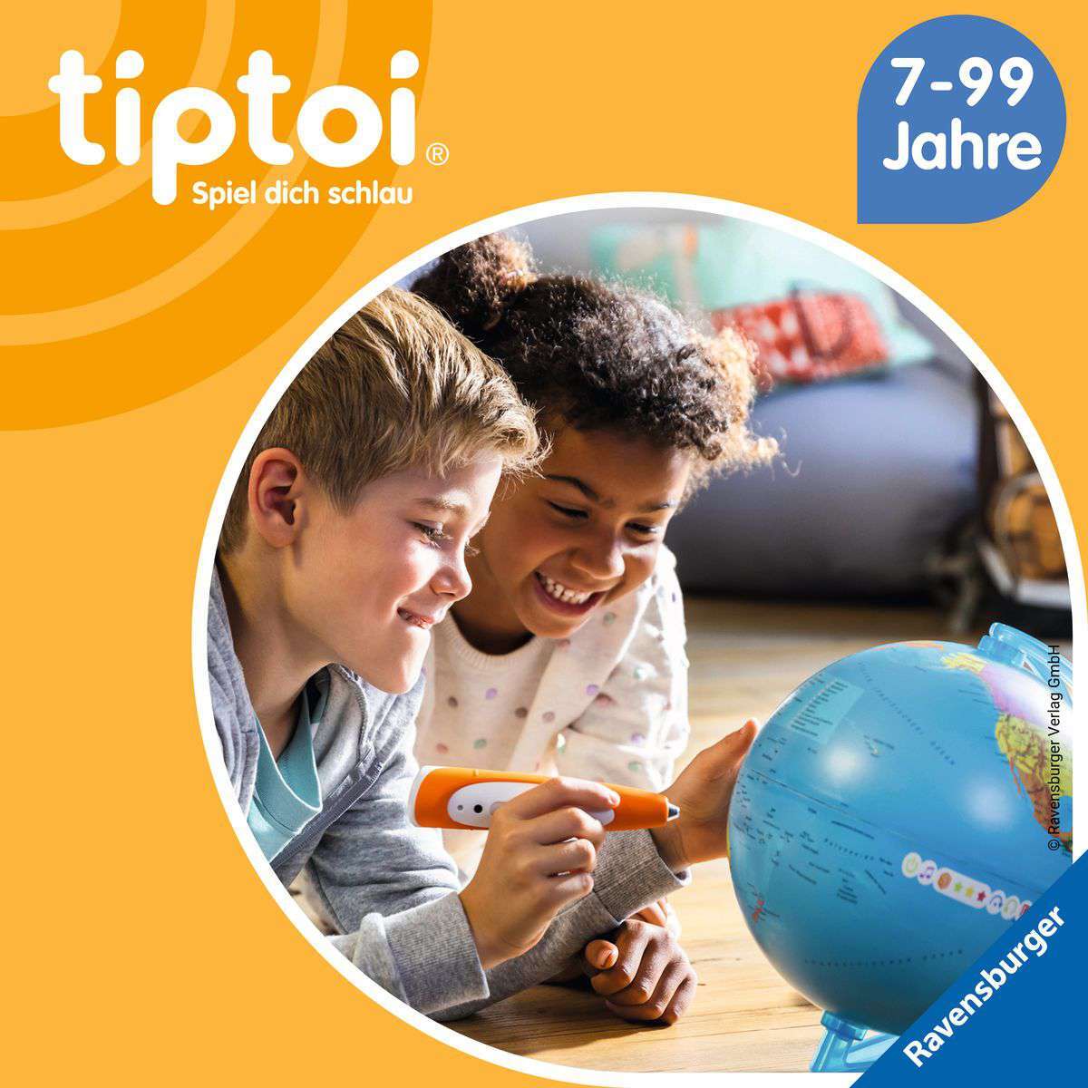 Ravensburger Spiel tiptoi® Der interaktive Wissens-Globus