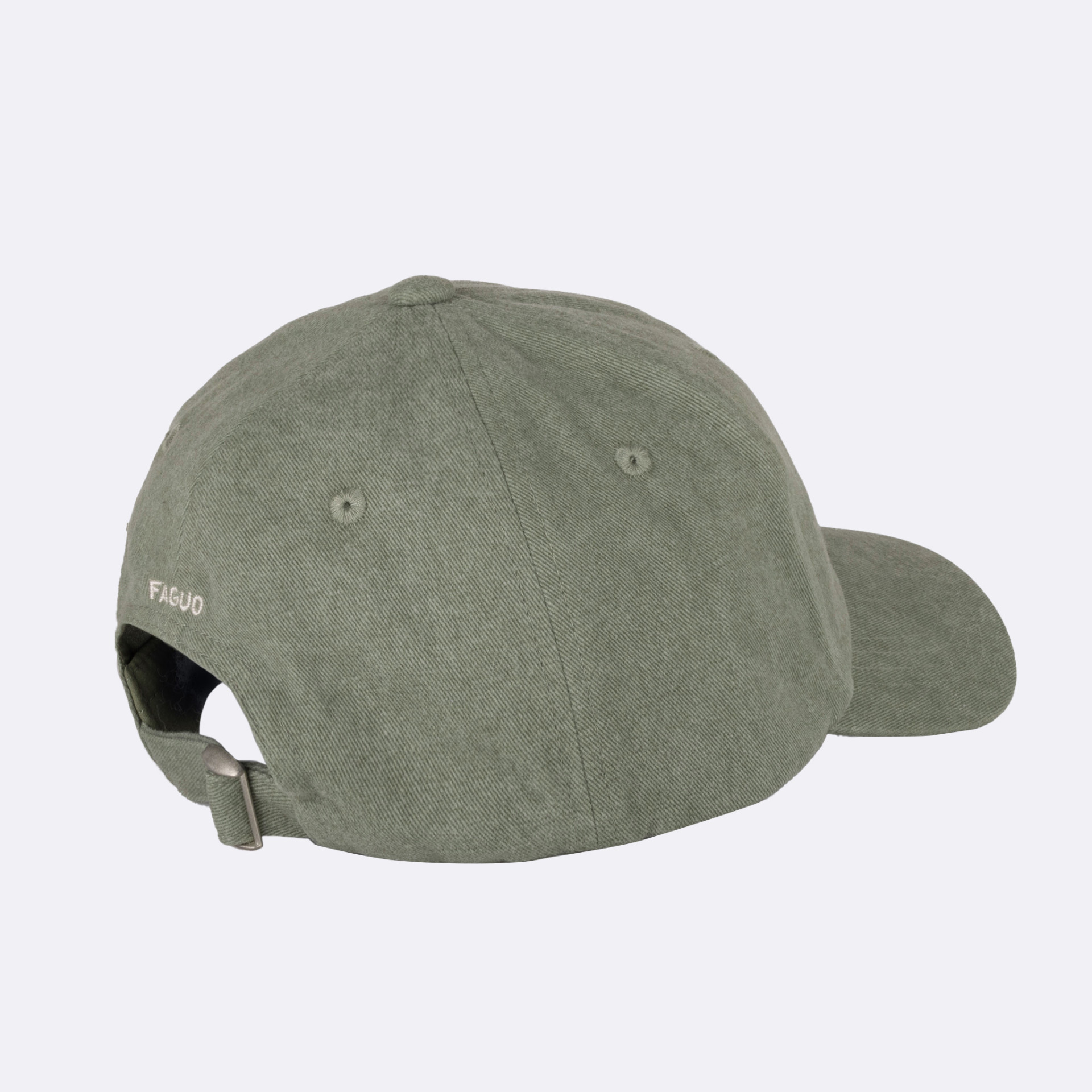Casquette vert clair coton - modèle cap
