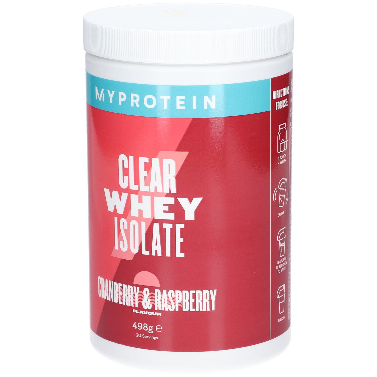 MyProtein Clear Whey Preiselbeere & Himbeere