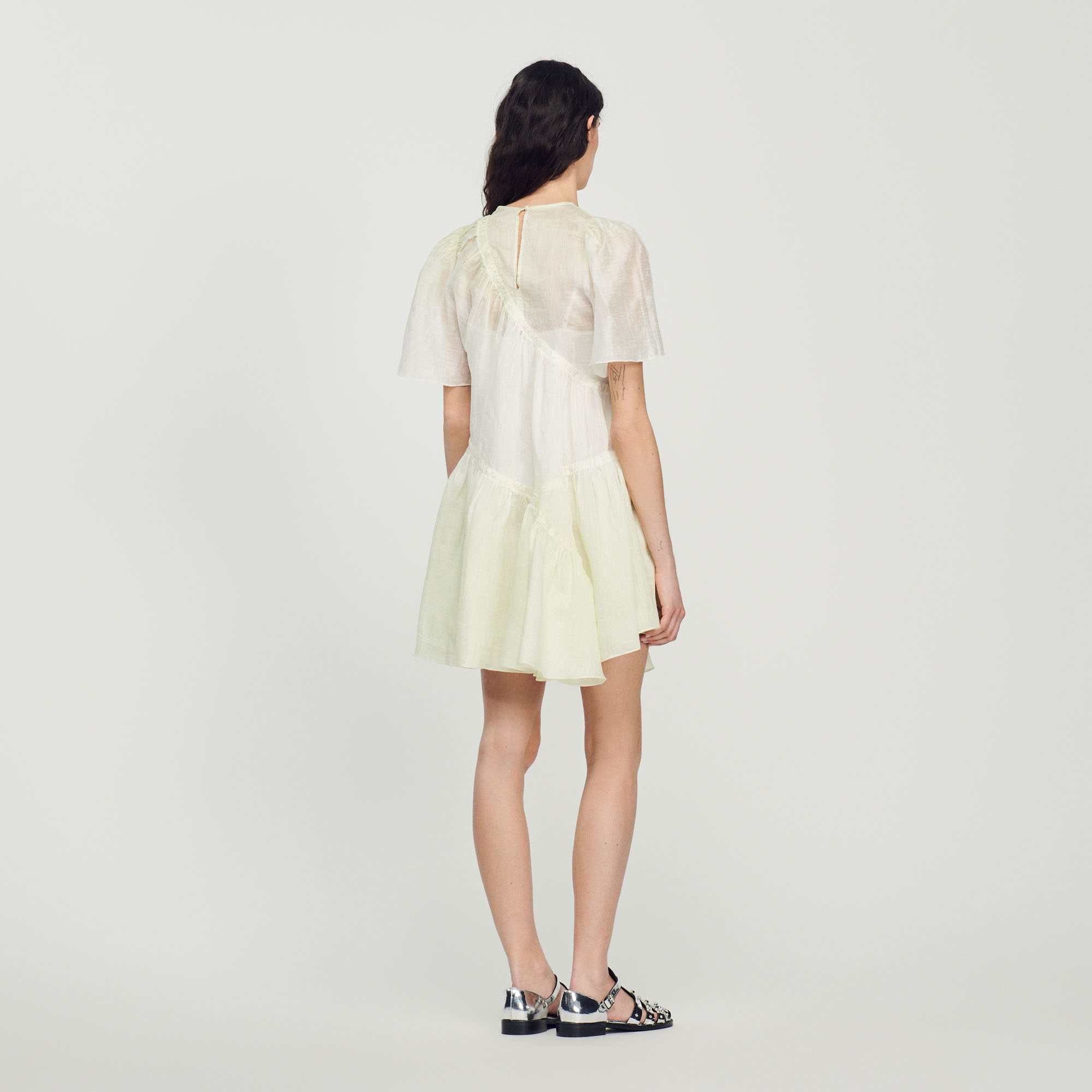 Robe courte tie&dye