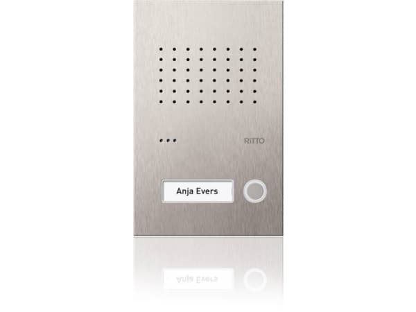 Schneider Electric GmbH dørstasjon Acero Pur rustfritt stål 1WE (RGE1810125)