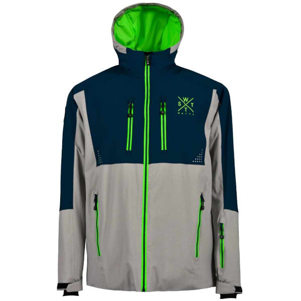 Veste de ski WATTS BLOW CARBON LIGHT GREY