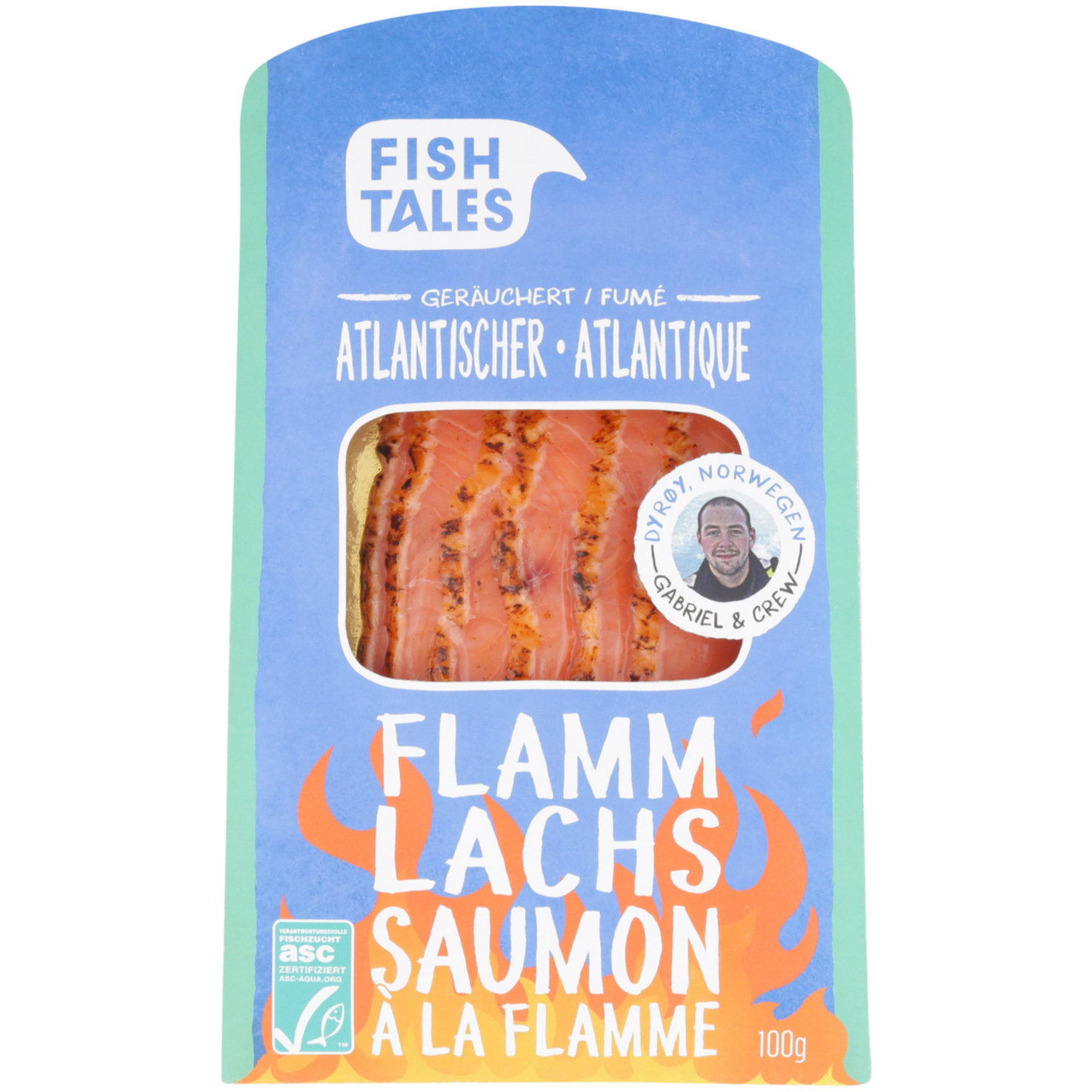 Flammlachs ASC mariniert