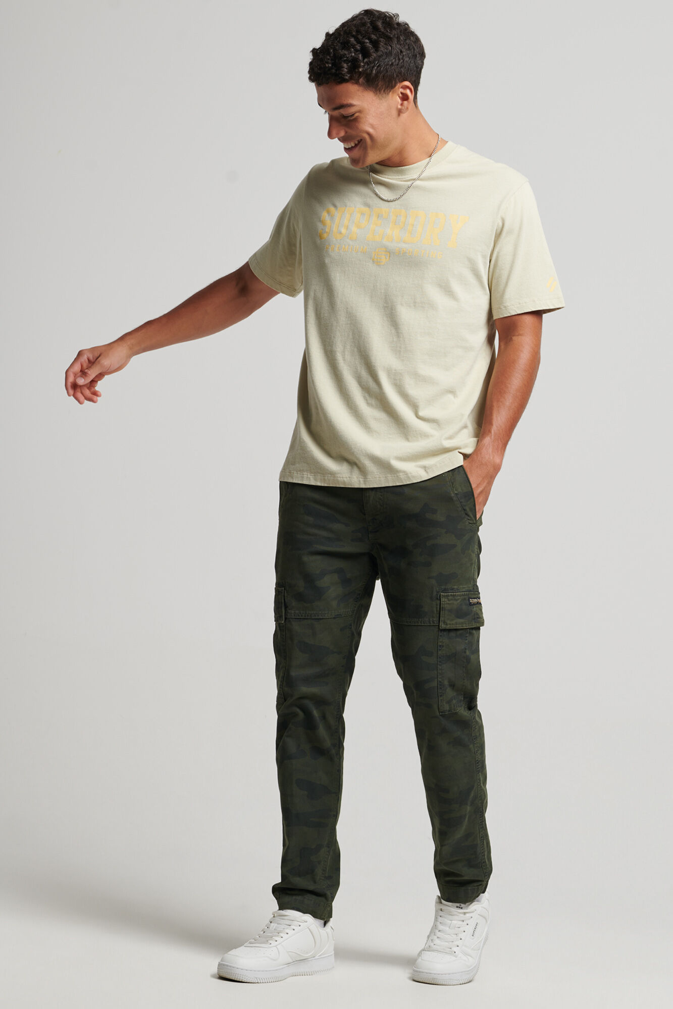 Camiseta esportiva Code Core - marrom