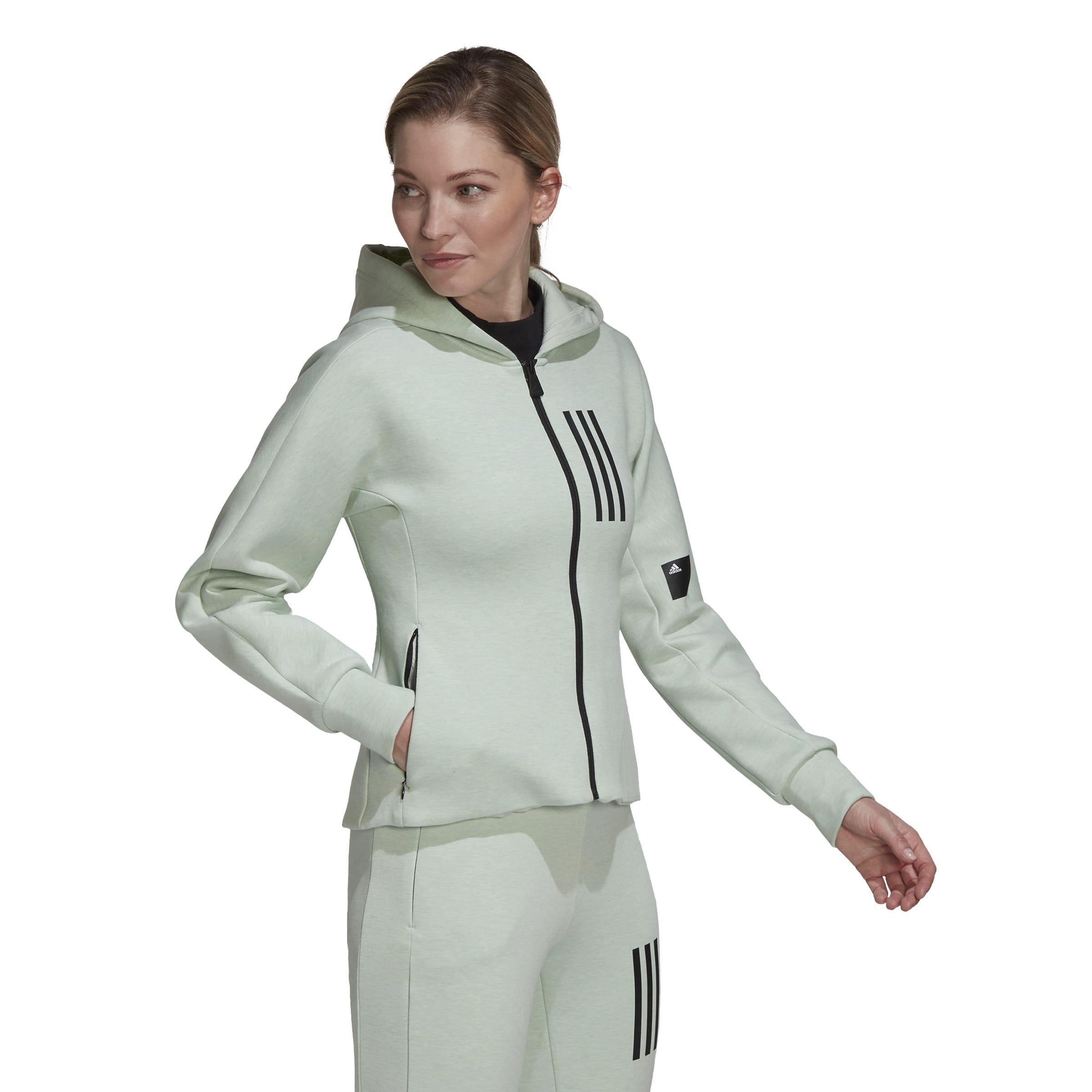 adidas Mission Victory Slim Fit Full Zip Hoodie Womens Hoody