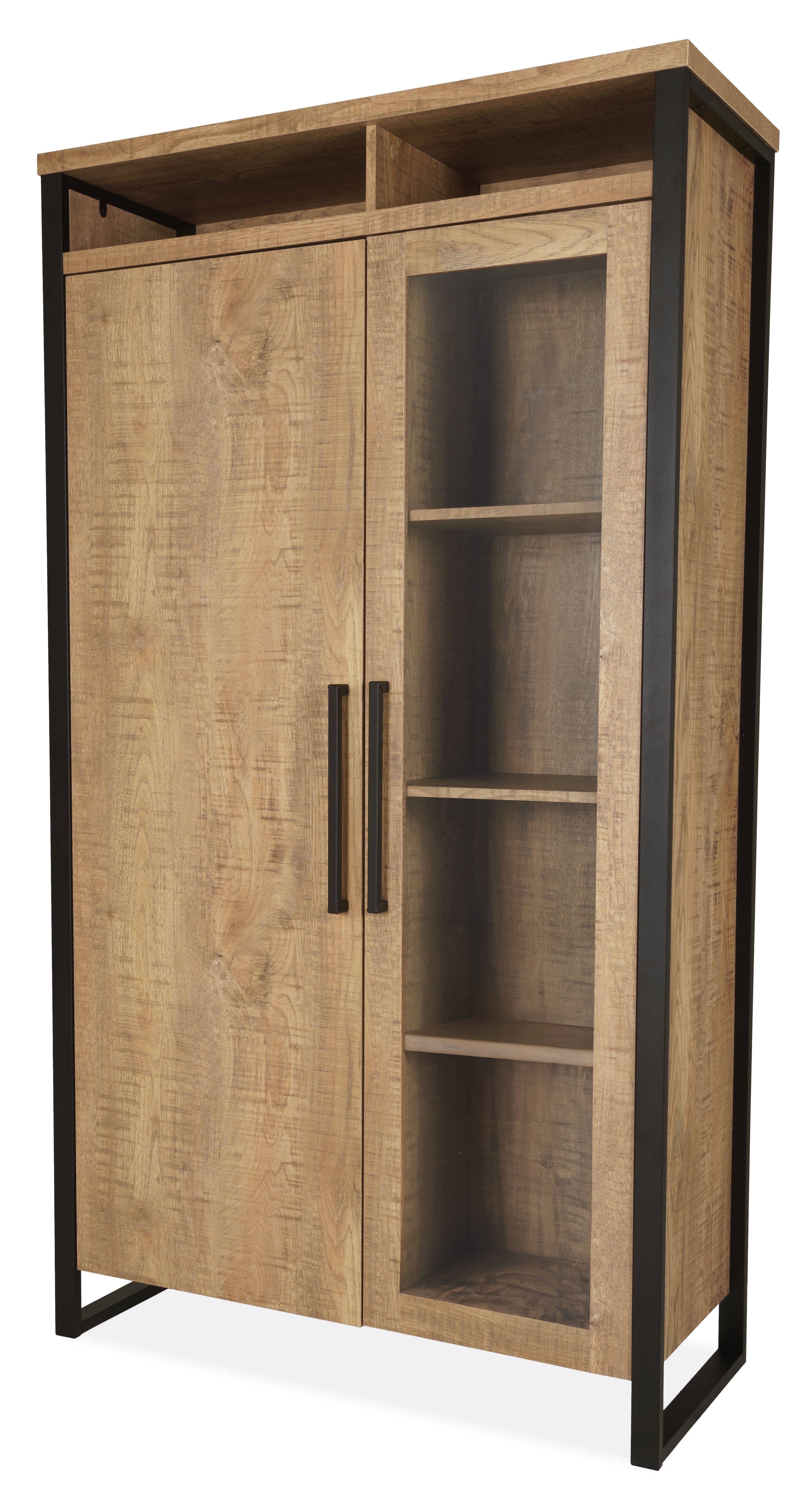 Bergkast mango Solano - Carriba B104 x D45 x H190 cm