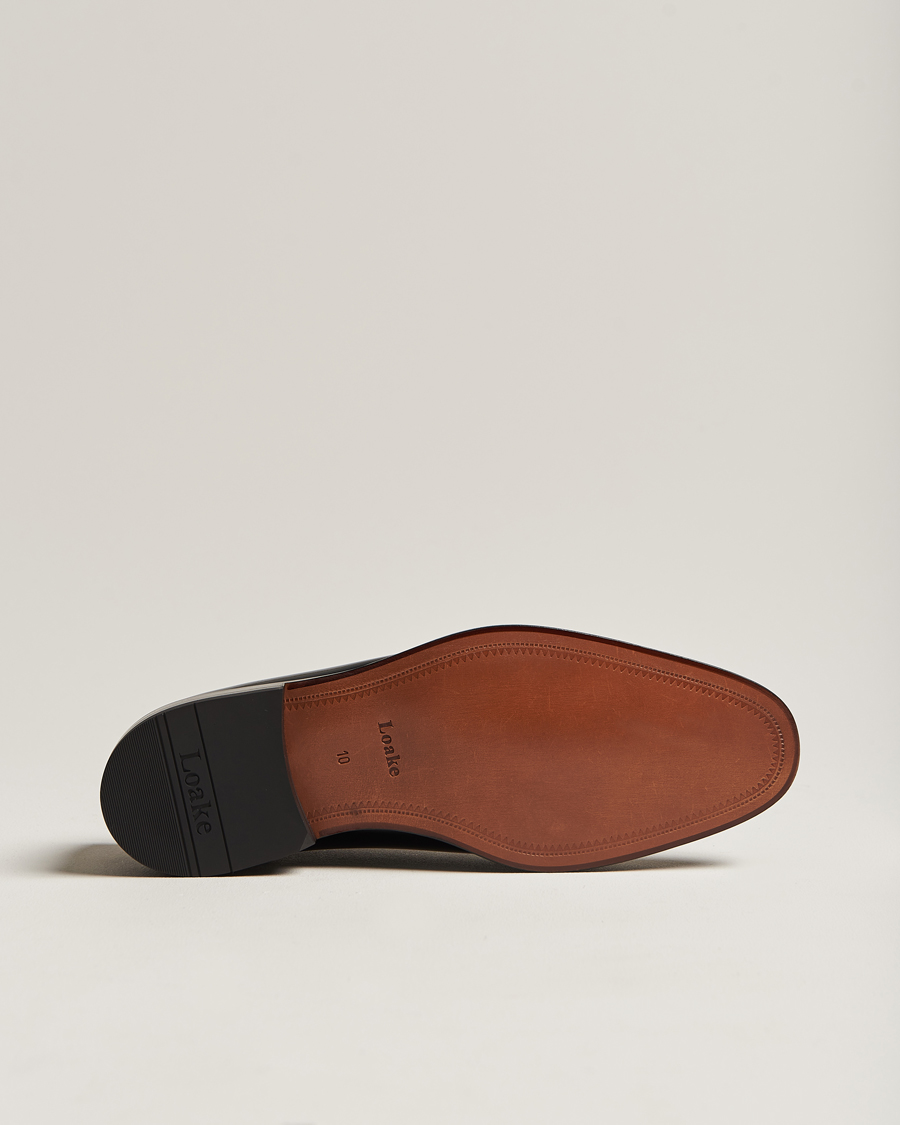 Loake 1880 Regal Patent Wholecut Black