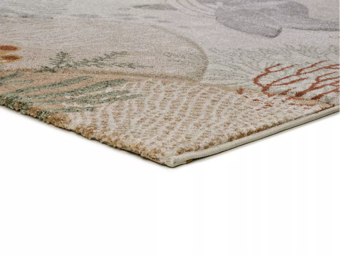 Tapis intérieur - enfant animaux - multicolore - 120 x 170 cm - BALLOON