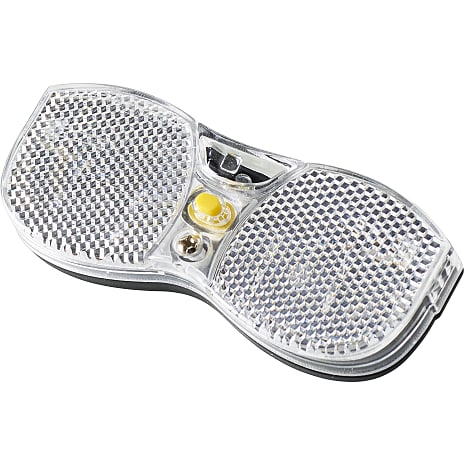SCO 3 LED cykellygte - forlygte i sort