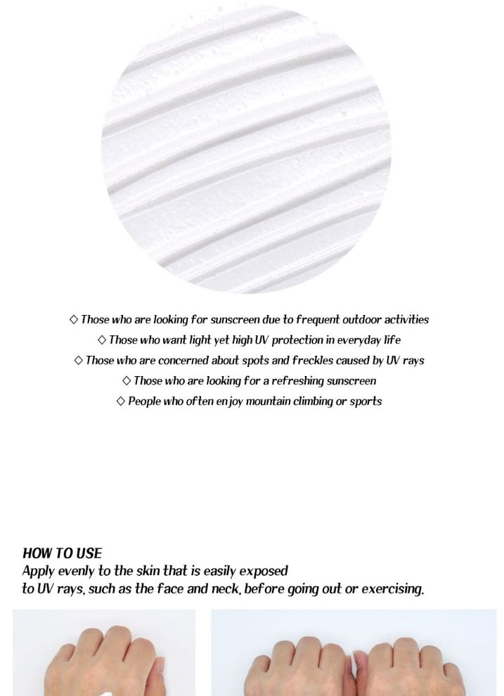 LEBELAGE - Cica Sun - 3 Types