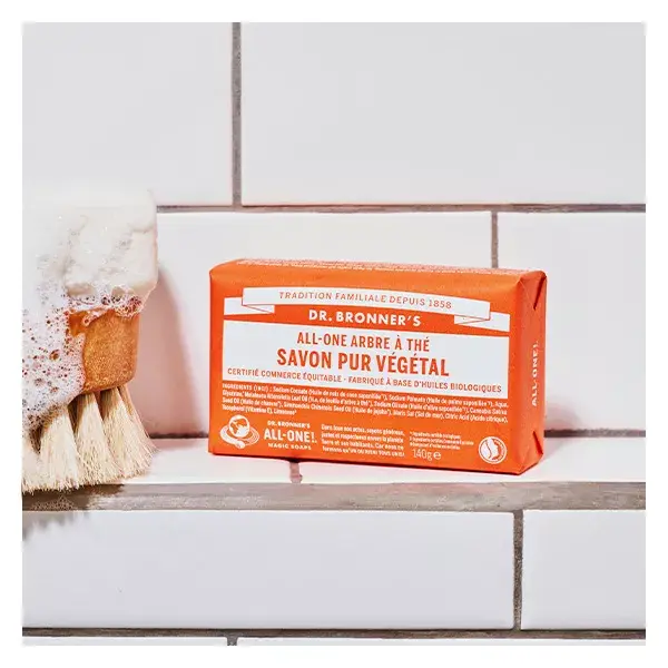 Sabonete Vegetal Puro de Melaleuca Dr. Bronner's 140g