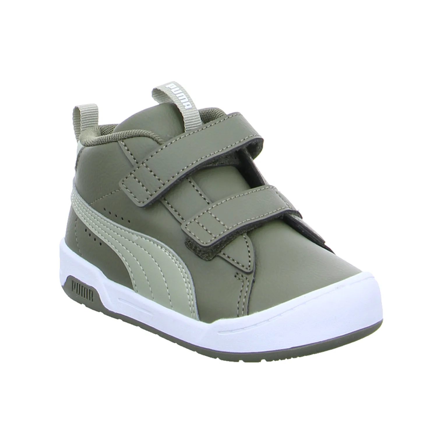 PUMA Baby-Sport-Bottine Olive Textil  Sneaker