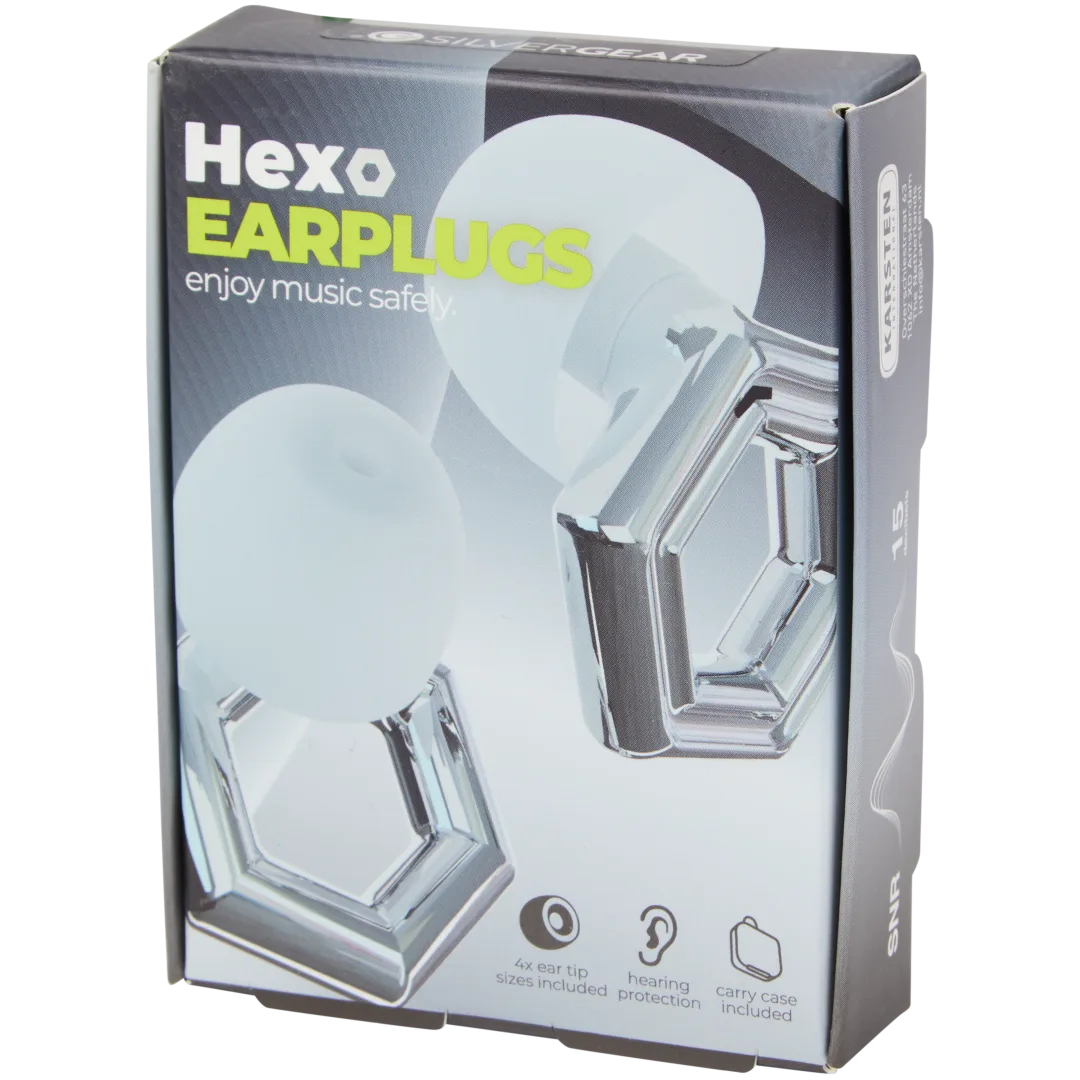 Bouchons d'oreille pour festival Silvergear