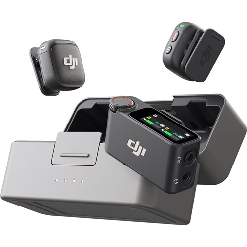 Microphone Dji Mic 3 2 TX + 1 RX + Charging Case