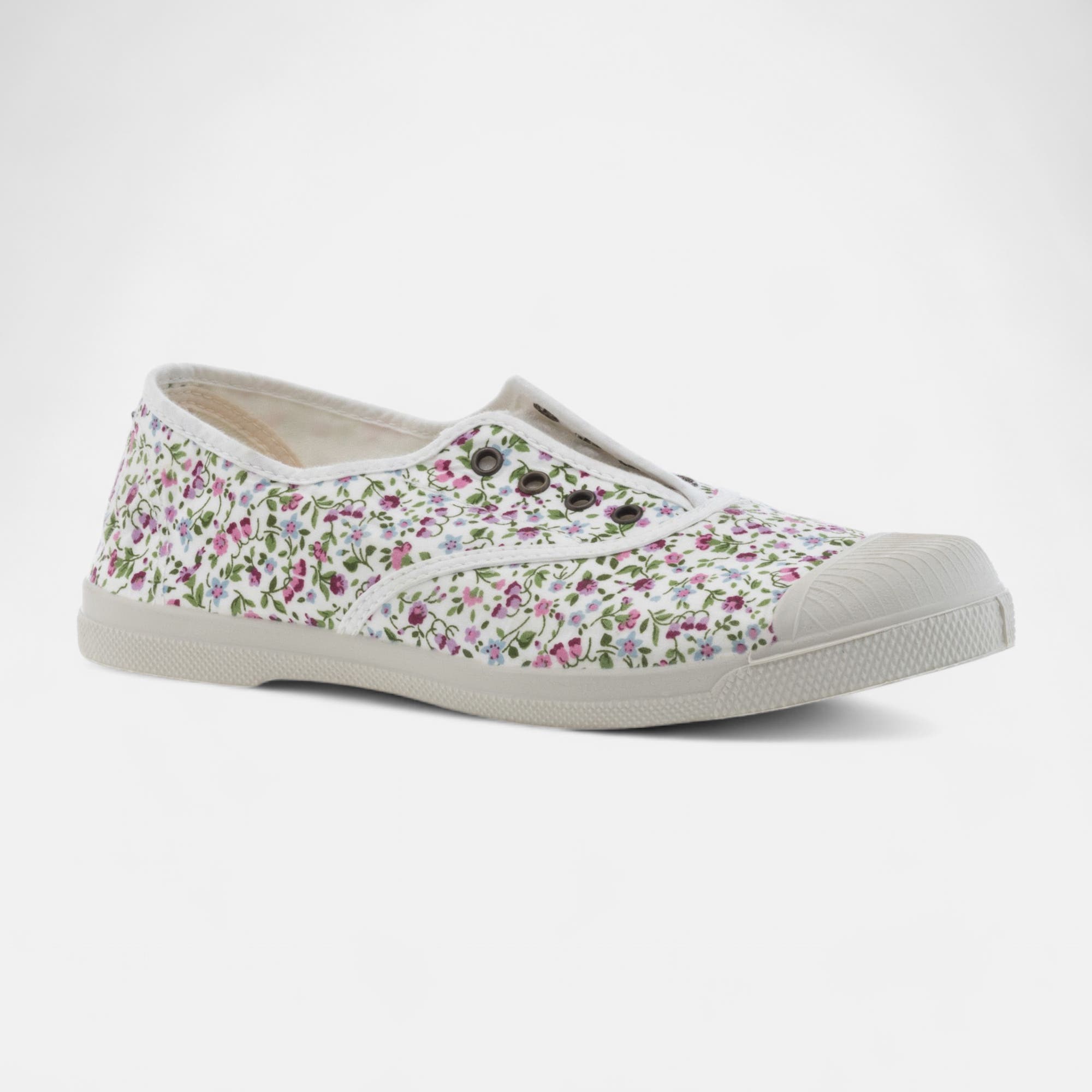 Baskets en toile Femme blanc