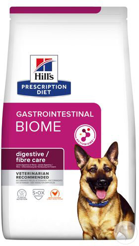 Hill's Pet Nutrition Prescription Diet Gastrointestinal Biome Aliment Pour Chien Au Poulet 4kg