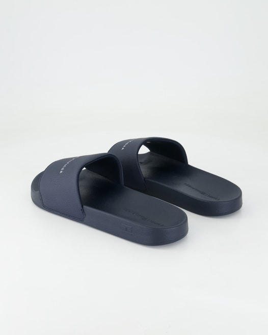 Tommy Hilfiger HILIFGER NYC POOL SLIDE Pantoletten in Blau