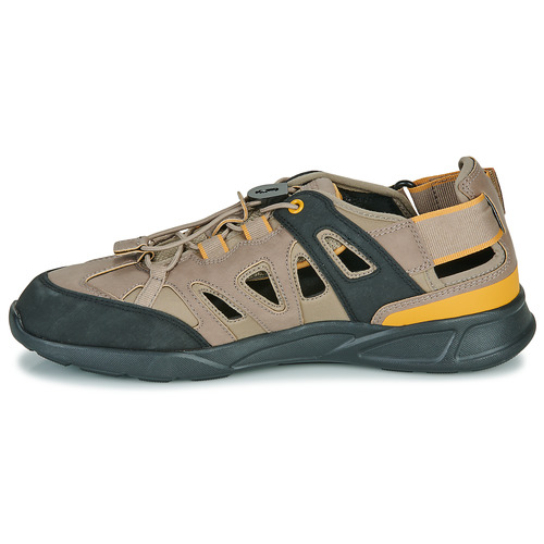Geox - SANZIO - Marron / Noir / Jaune