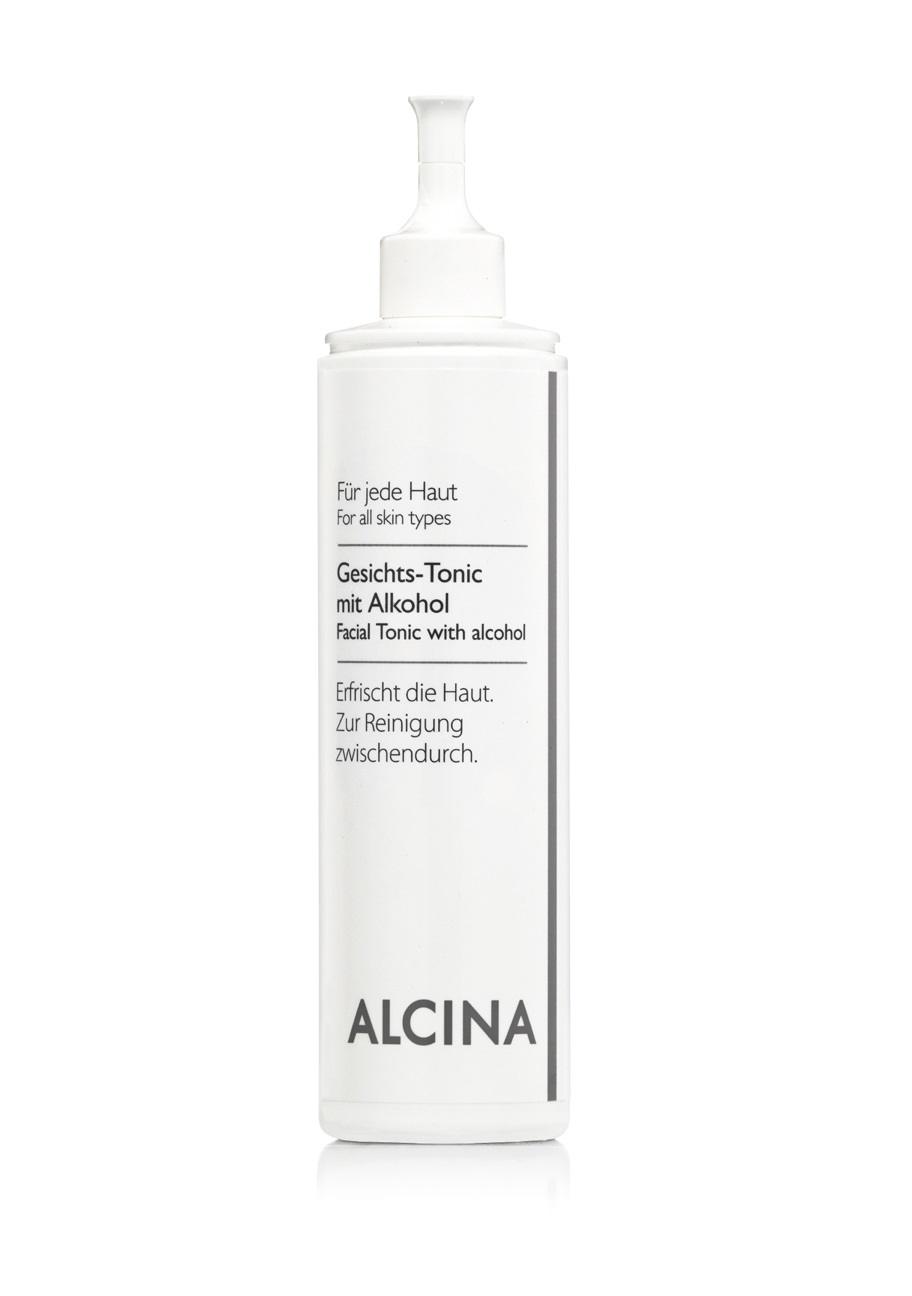 Gesichts-Tonic mit Alkohol
