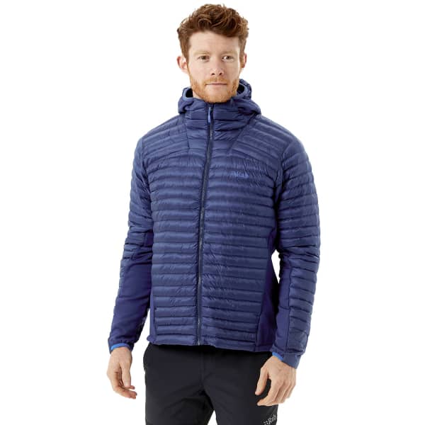 Doudoune ski de randonnée RAB CIRRUS FLEX 2.0 HOODY NIGHTFALL BLUE