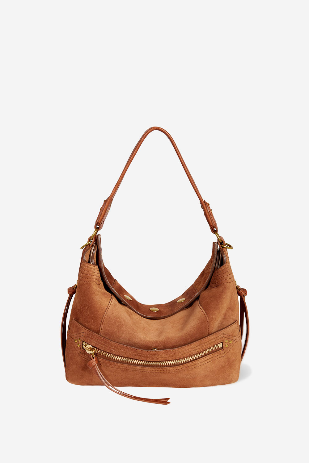 Lucky hobo suede crossbody