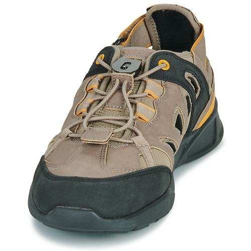 Geox - SANZIO - Marron / Noir / Jaune