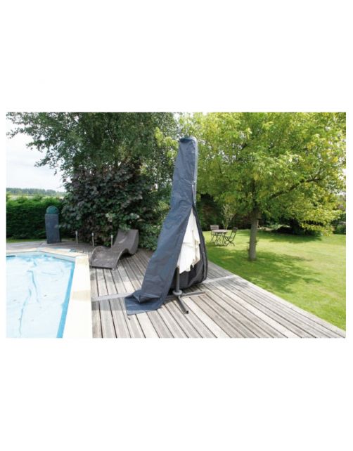 Nature Hoes Voor Parasol - Tuinmeubelen - 302xØ25\/70 cm Grijs