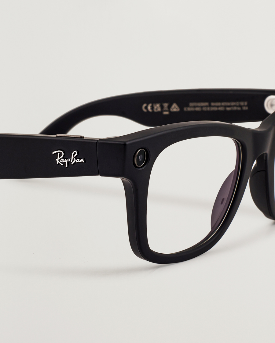 Ray-Ban Wayfarer Meta 53 Sunglasses Matte Black