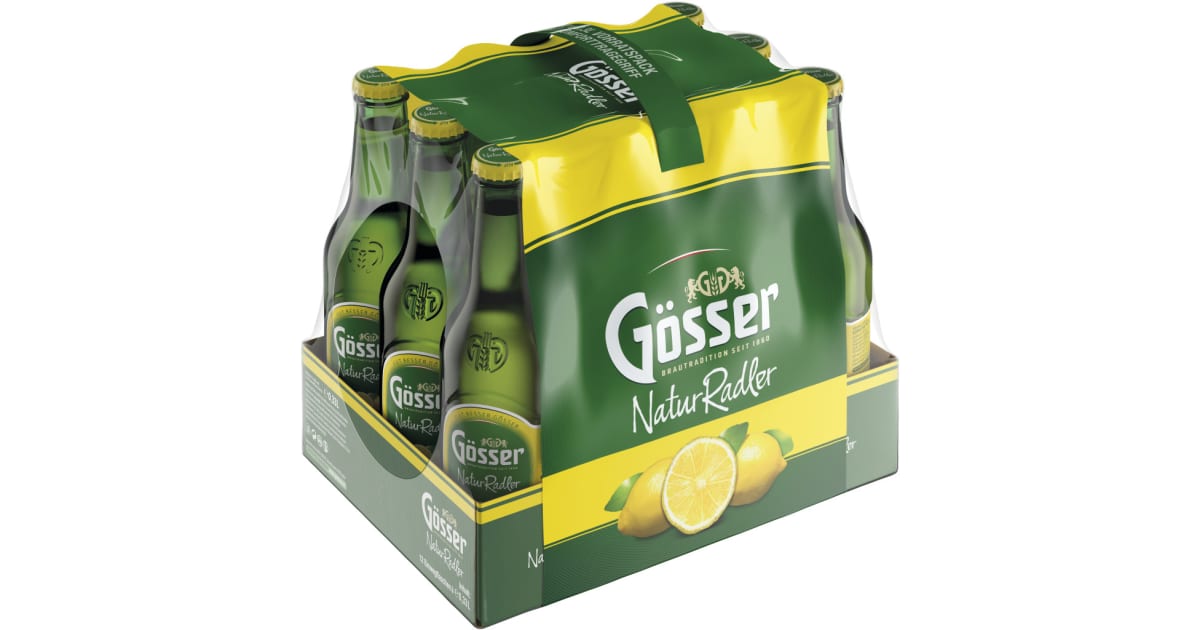 Gösser Naturradler Tray 12x 0,33 Liter (Einweg)