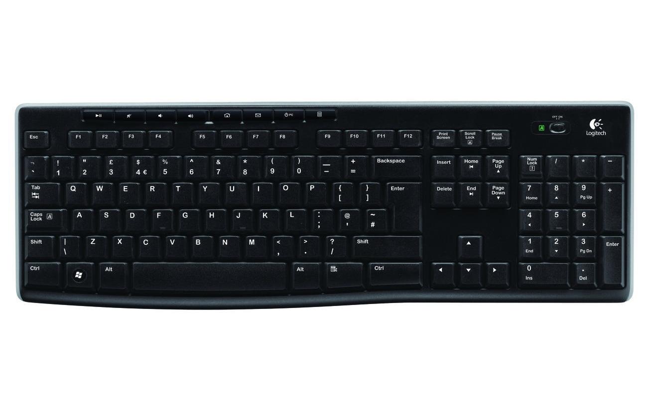 Tastatur K270Zuverlässige, kabellose Tastatur