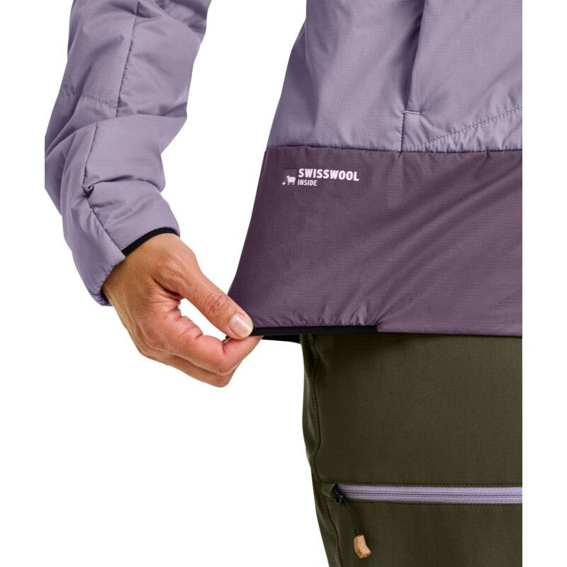 Swisswool Piz Duan Jacket - Doudoune en laine mérinos femme